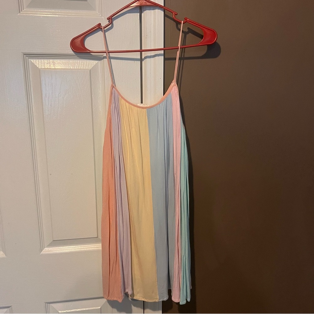 Storia Pastel Pink and Blue Dress